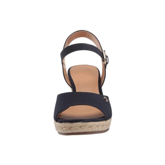 TOMMY HILFIGER Gallie Sandal Wedge - Dark Blue - Picture 5 of 5